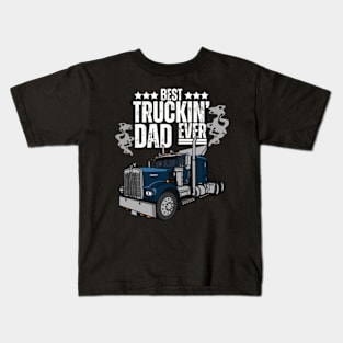 Best-Truckin'-Dad-Ever Kids T-Shirt